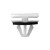 Moulding Clip with Seal, 7/16 Stem Length, for GM 91176726 (Qty: 15)