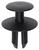 Push Type Retainer, 14mm Stem, for Mercedes-Benz and BMW (Qty: 25)