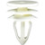 Door Trim Panel Retainer, White Nylon, for GM 15076791 (Qty: 15)