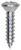 Tapping Screw #6 x 5/8" Phillips Oval Head, Zinc (Qty: 100)