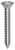 Tapping Screw #10 x 1 1/4", Phillips Oval Head, Zinc (Qty: 100)