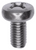 License Plate Screw M6-1.0 x 12mm Phillips Pan Head Stainless Steel (Qty: 25)