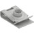 Bumper Deflector U-Nut, M6-1 Thread, for Ford W712324-S439 (Qty: 10)