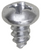 Tapping Screw #6 x 1/4", Phillips Pan Head, Zinc Finish, AB Tip (Qty: 100)