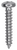 Tapping Screw #4 x 5/8", Phillips Pan Head, Zinc Finish, AB Tip (Qty: 100)