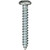 Tapping Screw #6 x 1", Phillips Pan Head, Zinc Finish (Qty: 100)