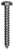 Tapping Screw #6 x 1", Phillips Pan Head, Zinc Finish (Qty: 100)