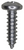 Tapping Screw #8 x 5/8", Phillips Pan Head, Zinc Finish (Qty: 100)