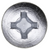 Tapping Screw #12 x 5/8", Phillips Pan Head, Zinc Finish (Qty: 100)