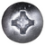 Tapping Screw #8 x 1-1/2", Phillips Pan Head, Zinc Finish (Qty: 100)