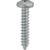 Tapping Screw #10 x 1", Phillips Pan Head, Zinc Finish (Qty: 100)