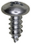 Tapping Screw #12 x 1/2", Phillips Pan Head, Zinc Finish (Qty: 100)