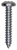 Tapping Screw #12 x 1-1/4", Phillips Pan Head, Zinc Finish (Qty: 100)
