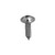 Tapping Screw #8 x 5/8" Phillips Washer Head, Chrome Finish (Qty: 100)
