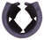 Tubular Nut for 1/8" Stud, for 0.25" Hole, for 0.036" to 0.046" Panel (Qty: 100)