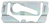 Window Reveal Moulding Clip for GM 7693140, 8736586 (Qty: 50)