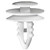 Interior Trim Panel Retainer, Nylon, for Ford 387477-S (Qty: 50)