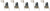 BA9s Bayonet Lamp Holder Bulb Socket, 1-1/8" Bracket for Bally Gottlieb (Qty: 5)