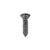 Tapping Screw #8 X 3/4" Phillips, Oval Head, Chrome (Qty: 10)