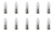 Box of 10 Neon Bulb NE2D C7A Indicator 105 to 125 Volts