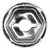 Thread Cutting Nut for 1/8" Stud Size, 7/16" Hex Washer Diameter (Qty: 13)