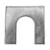 Shim 1/16" thick, 1-1/8" X 1-1/8", With 1/2" Slot (Qty: 8)