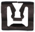 Windshield Reveal Moulding Clip for Ford (Qty: 10)