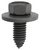 Body Bolt 3/8-16 X 1 Hex Head SEMS Screw, 1" OD, for GM 3986997 (Qty: 3)