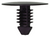 Mud Shield Retainer, 0.75" Head, for GM, Ford and Chrysler (Qty: 6)