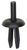 Fender Sheild Push-Type Retainer for Ford 387843-S (Qty: 5)