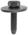 M6-1.0 X 25mm, Hex Head SEMS Bolt, 24mm Washer OD, for GM 11503982 (Qty: 4)