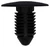 Radiator Apron Panel Retainer, 1" Head, 13/16" Stem Length, GM 1619321 (Qty: 5)