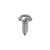 Tapping Screw #8 x 1/2" Phillips Flat Top 13/32" Washer Head, Zinc (Qty: 13)