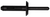 Nylon Blind Rivet, 15/64" Hole, 2-1/8" Overall Length, for GM 10036503 (Qty: 5)