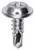 Tapping Screw, #8 x 1/2", Phillips Washer Head TEKS (Qty: 12)