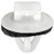 Moulding Clip, 15mm Head, 9mm Stem, for GM and Toyota (Qty: 4)