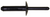 Nylon Rivets 1/4 DIA. 5/32-3/8 Grip Black, for Chrysler 34201631 (Qty: 5)