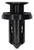 Push-Type Retainer, 18mm Head, for Nissan and Subaru (Qty: 4)