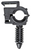 Wire Harness Routing Clip for 1/4" ID / 3/8" OD Loom, for GM 12040984  (Qty: 3)