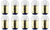 Box of 10 #624 Auto Truck Aircraft Miniature Bulbs, 28V, 10.36W, BA15d