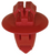 Fender Moulding Clip, 17mm Head, 13mm Stem, for Toyota 90904-67037 (Qty: 4)