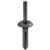 Nylon Rivet, 1/4" Hole, 5/16" to 15/32" Grip, for GM, Ford, Chrysler (Qty: 4)