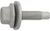 Hex Head SEMS Body Bolt Zinc M8-1.25 x 31mm (Qty: 10)