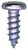 Tapping Screw #14 x 3/4", Slotted Pan Head, Zinc (Qty: 100)