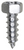 Tapping Screw #14 x 3/4", Indent 3/8" Hex Head, Zinc Chromate (Qty: 100)