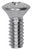 Machine Screw #10-24 x 1/2" Phillips Oval Head, Zinc (Qty: 100)