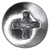 Machine Screw #10-24 x 3/4", Phillips Oval Head, Chrome (Qty: 100)