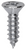Tapping Screw #6 x 1/2", Phillips Flat Head, Zinc (Qty: 100)