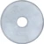 Fender Washer, 1/2" OD, 7/32" ID, for 3/16 Bolt, Zinc (Qty: 100)