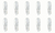Box of 10 #17 Lamp Auto Bulb Automotive Lightbulb 28V 1.82W 0.07A
